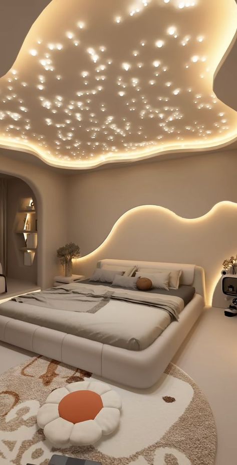 😱 Apps To Design Rooms, Room Led Lights Ideas, Dream Rooms For Adults, Bedroom Ceiling Design Modern Luxury, Sleeping Capsule, Neon Interior Design, Adult Room Decor, Neon Light Room, Bedroom Lights