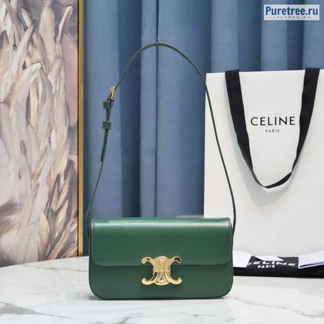 Size: 20*10*4cm Celine Triomphe Shoulder Bag, Celine Outfit, Triomphe Shoulder Bag, Celine Triomphe, Professional Photos, Style Shirt, Wallet Bag, Bracelet Necklace, The Professional