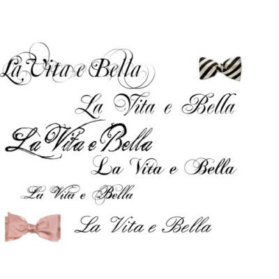 "Life is beautiful" in italian. I'd love a tattoo of this Tattoo Quotes Italian, Italian Quote Tattoos, Italian Pictures, Bella Tattoo, Italian Tattoos, Bone Tattoos, Typography Images, Tattoo Magazines, Elephant Tattoos