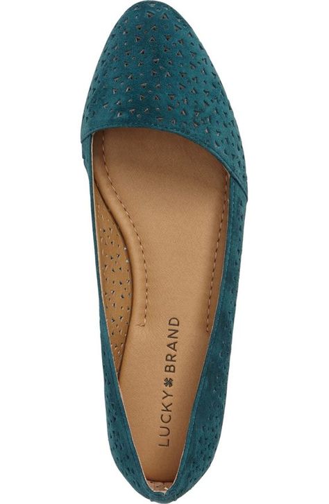 LUCKY BRAND Archh Flats from Stitch Fix. https://www.stitchfix.com/referral/4292370 Teal Shoes, Women Loafers, Minnetonka Moccasins, Stitch Fit, Asymmetrical Cut, Stitch Fix Outfits, Wardrobe Planning, Sheepskin Slippers, Stitch Fix Stylist