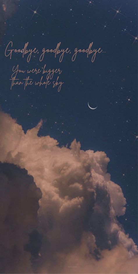 Bigger Than The Whole Sky, Midnight Quotes, Sparkly Background, Style Lyrics, Taylor Swift Midnights, Taylor Lyrics, Text Background, Girlie Style, Wallpaper Space