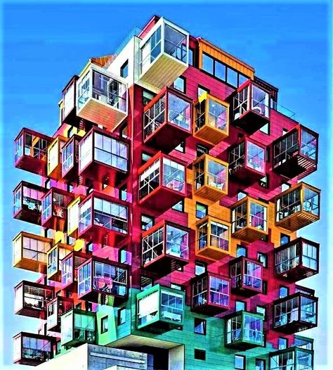 Eclectic Architecture | Modern Design Unusual Buildings, Unusual Homes, Colourful Buildings, Interesting Buildings, Amazing Buildings, Unique Buildings, Unique Architecture, Futurism, Futuristic Architecture