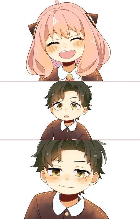 Damian Anya, Damian X Anya, Anya And Damian, Fake Family, Spy Family, When I See You, Anime Family, Manga Cute, Anime Artwork Wallpaper