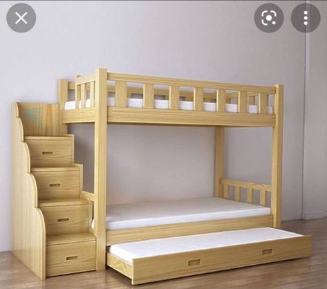 Wooden Bunk Bed Design, Double Deck Bed Ideas For Small Room, Bunker Beds For Kids, Double Deck Bed Ideas, Double Deck Bed Design, Double Deck Bed, Bunker Bed, Kids Bed Design, Kids Room Bed