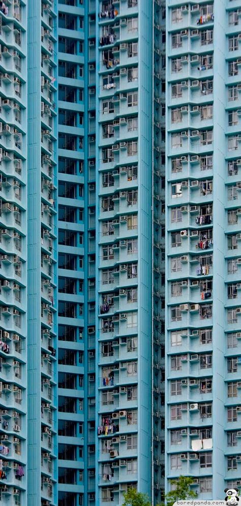 Każdy znajdzie tu miejsce dla siebie...  #4nieruchomosci China Apartment, Chinese Apartment, Vertical City, Block Of Flats, Building Aesthetic, Blue Board, Tower Block, Apartment Architecture, Cool Apartments