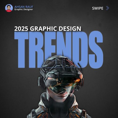 2025 Graphic Design Trends💙 #GraphicDesign #DesignInspiration #CreativeDesign #SocialMediaMarketing #DesignCommunity #DigitalMarketing #InstaDesign #FBMarketing #ContentCreator #BrandAwareness 2025 Graphic Design Trends, 2025 Graphic, Trends 2025, Graphic Trends, Graphic Design Trends, Brand Awareness, Social Media Design, Creative Design, Social Media Marketing