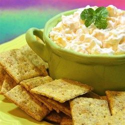 Pineapple and Cheese Spread - Allrecipes.com Pineapple Spread, Pineapple And Cheese, Pineapple Dip, Cream Cheese Spread Recipes, Pineapple Cheese, Cheese Spread Recipes, Cheese Spreads, Food Dips, Food Wishes