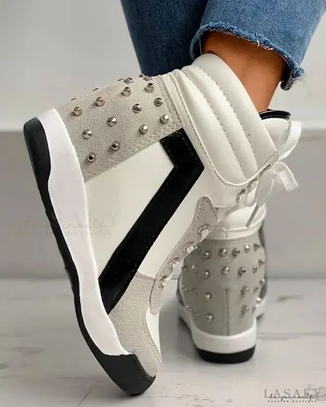 Hidden wedge sneakers