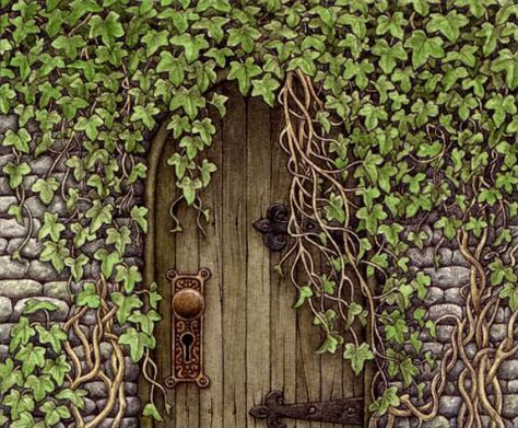 secret garden images | Secret Garden | abravesurvivorhealing Secret Garden Door, A Secret Garden, Secret Door, The Secret Garden, Garden Gate, Garden Doors, Beautiful Doors, Garden Gates, Tag Art