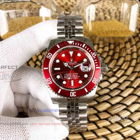 Red Rolex Watch, Rolex Presidential, Rolex Batman, Rolex Cellini, Watches Rolex, Men's Shoes Accessories, Rolex Air King, Expensive Watches, Rolex Watch