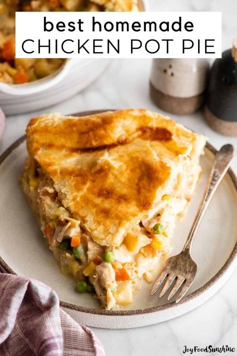 Chicken Pot Pie Recipe From Scratch, Best Chicken Pot Pie Recipe, Chicken Pot Pie Crust, Homemade Chicken Pot Pie Recipe, The Best Chicken Pot Pie, Homemade Pot Pie, Easy Chicken Pot Pie Recipe, Best Chicken Pot Pie, Chicken Pot Pie Filling