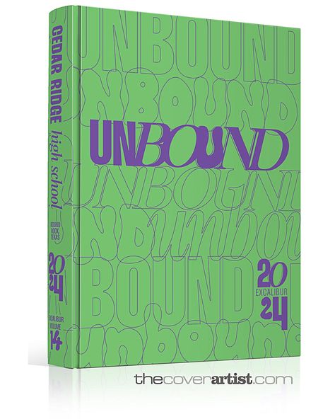 "Unbound" - Cedar Ridge High School - Round Rock, TX  Even if you’re not ready for a cover appointment, book one for your future self! Fall dates are very limited and won’t last long. You’ll be glad you reserved your spot.  http://www.thecoverartist.com/contact  ***  #YearbookIdeas  *Actual cover may differ from one presented here. I’m just a consultant.  #YBK #Yearbook #YearbookCover #YearbookTheme #YearbookIdea #BookCover #CoverDesign #Bookstagram #GraphicDesign #AdobeIllustrator Yearbook Cover Inspiration, Elementary Yearbook Cover, Yearbook Cover Ideas, Yearbook Covers Design, Yearbook Cover, Yearbook Covers, Fall Dates, Yearbook Themes, Yearbook Ideas