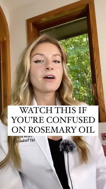 Taylor Rose - Trichologist on Instagram: "WATCH THIS IF YOU’RE CONFUSED ON ROSEMARY OIL FOR HAIR GROWTH PURPOSES 🌿 #rosemaryoil #hairgrowth #hairgrowthoil #hairgrowthtips #hairoil #hairoiling #hairoils #hairoilsforgrowth" Rosemary Oil Hair Growth Results, Rosemary Oil Vs Rosemary Water, Rosemary Hair Oil Before And After, Rose Oil For Hair Growth, Rosmarin Oil For Hair, Rose Marry Oil For Hair Growth, Trichologist Tips, Rosemary Oil Before And After, Rose Marry For Hair Growth