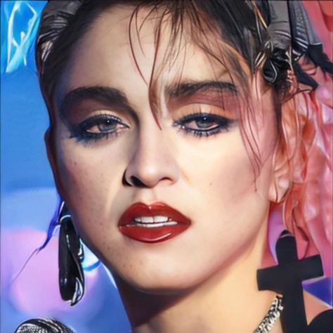 Madonna 80s Makeup, 80s Rocker Makeup, 1990s Celebrities, 80s Rock Makeup, Madonna Makeup, Madonna 80s Outfit, 80s Rocker Chick, Rock Star Makeup, Rocker Makeup