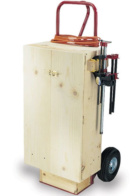 tool dolly closed Mobile Tool Box, Tool Box On Wheels, Tool Box Diy, Wood Tool Box, Rolling Tool Box, Wooden Tool Boxes, Tool Tote, Tool Storage Diy, Tool Cart