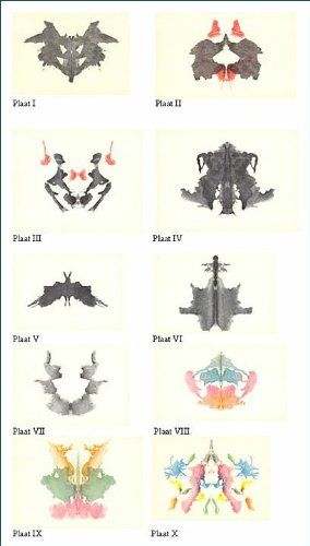 Rorschach-Test Psychodiagnostics Plates (Psychodiagnostik Tafeln): Hermann Rorschach: 2810999000022: Amazon.com: Books Psychology Test, Rorschach Art, Rorschach Inkblot Test, Inkblot Test, Rorschach Inkblot, Rorschach Test, Ink Blot, Ink Stain, Grad School