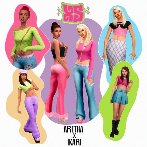 XS Collection [Aretha x Ikari] (early access) The Sims 4 Cc Clothing Euphoria, Sims 4 Euphoria Cc, Aesthetic Sims, Cc Clothing, Sims Clothes, Pelo Sims, The Sims 4 Packs, Sims 4 Mm Cc, Packing Clothes