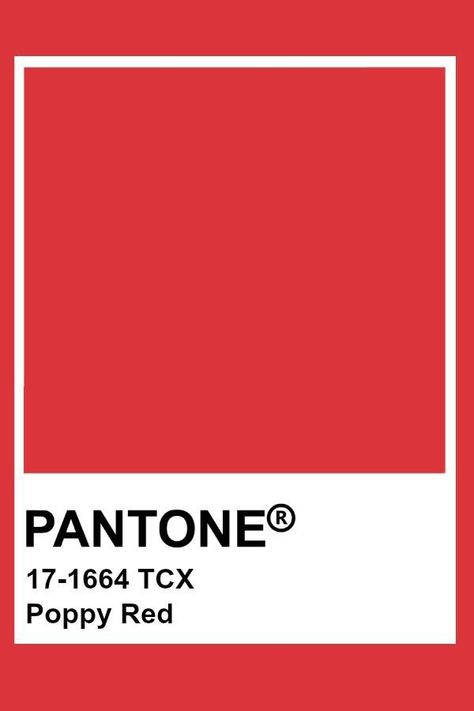 Red Pantone, Red Short Sleeve Shirt, Pantone Tcx, Pantone Red, Pantone Color Chart, Pantone Swatches, Pantone Palette, Pantone Colour Palettes, Red Colour Palette