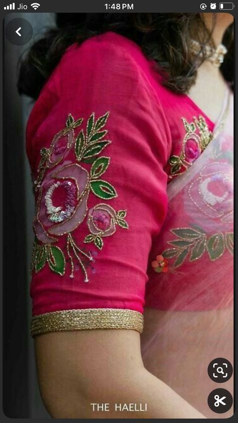 Hand Work On Saree, Organza Saree Blouse Designs Latest, Embroidery Designs Drawing, Embroidery Symbols, Quotes Embroidery, Hoops Embroidery, Embroidery Quotes, Embroidery Abstract, Embroidery Lettering