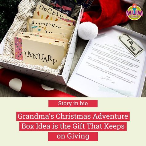 Monthly Envelope Christmas Gift, Grandma Christmas Gift Ideas, Gifts For Grandkids For Christmas, Gift Of Time Ideas, Grandparent Christmas Gifts From Kids, Christmas Ideas For Grandparents, Voucher Gift Ideas, Grandparent Christmas Gift Ideas, Grandparent Christmas Gifts