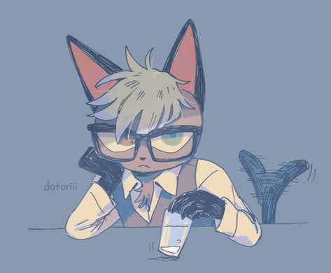 Animal Crossing Raymond, A Cat, Animal Crossing, Tumblr