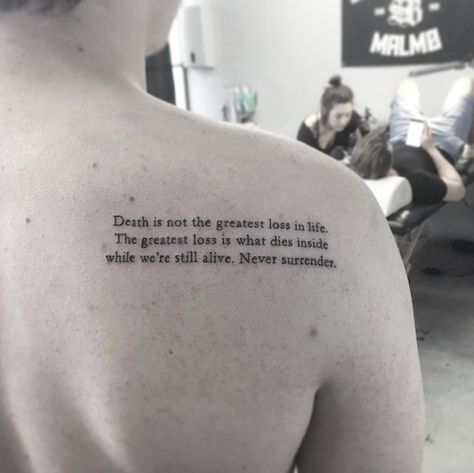 Text Tattoo Placement, Poem Tattoo, Tattoo Text, Live Deliciously, Meaningful Tattoo Quotes, Text Tattoo, Health Tattoo, Word Tattoos, Tattoo Placement