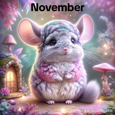 Month Animals, Birthday Animals, November Month, Dragon Pictures, Cartoon Pictures, Cute Cartoon Pictures, Cute Critters, Cute Monsters, Animals Art