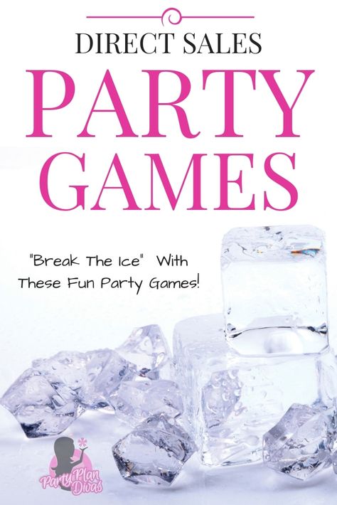 Ice Breaker Direct Sales Party Games | Party Plan Divas Direct Sales Party Games, Direct Sales Games, Pure Romance Games, Pure Romance Consultant Business, Facebook Party Games, Online Party Games, Direct Sales Party, Pure Romance Party, Home Party Games