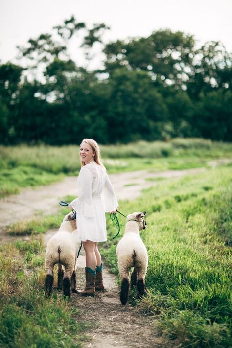 Goat Photoshoot, Livestock Pictures, Twin Senior Pictures, Sheep Photography, Farm Senior Pictures, Livestock Photography, Lamb Pictures, Horse Senior Pictures, Country Couple Pictures