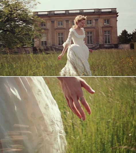 This is Versailles: Film Fashion: Marie Antoinette (2006) - Marie Antoinette Bridgertons Aesthetic, Charlene Von Monaco, Marie Antoinette 2006, Peach Gown, Feather Gown, Romantic Academia, Elisabeth Ii, Live In The Moment, Sofia Coppola