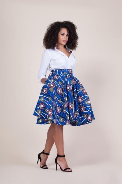 African Attire Skirts High Waist, African Skirt Outfit High Waist, Chitenge Designs, African Skirts High Waist, African Skirt Outfit, Kenya Fashion, Nigerian Fashion Ankara, African American Fashion, Standing Pose