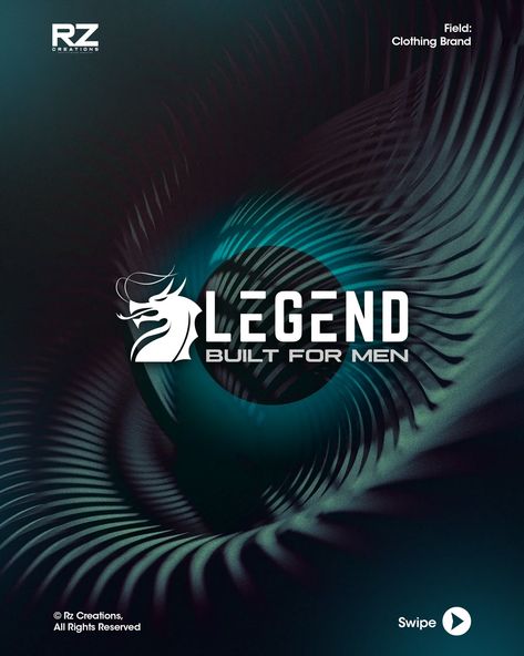 Hey everyone, I wanted to share a logo design concept for a clothing brand label called "Legend" with the tagline "Built for Men". 🔥 The logo is designed to effectively communicate a sense of power, masculinity, and legend. 💪 The design is simple yet memorable, making it easily recognizable and impactful. 🤩 The choice of font and color scheme further reinforces the brand's message and target audience. 🎨 The logo uses a stark contrast of white against a dark gray or black background, which cre... Legend Logo, Logo Design Concept, A Logo Design, Brand Creation, Brand Label, Target Audience, Design Concept, A Logo, Color Scheme