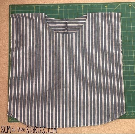 Upcycling Mens Shirts For Women, Repurpose Mens Button Up Shirt, Upcycle Button Down Shirt, Boxy Tee Pattern, Recycled Mens Shirt, Handwoven Clothing, Redo Clothes, Mens Shirt Refashion, Sewing Tops