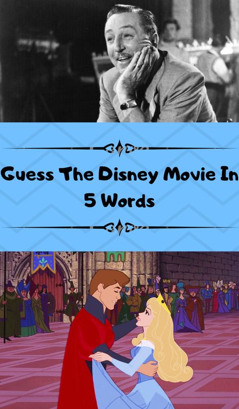 Whether your favorite movie was Beauty and the Beast, 101 Dalmatians, Mulan, Snow White, or Peter Pan, we can bet you’ve watched a whole bunch of Disney movies more times than you think. And you’ve surely picked up bits and pieces of knowledge from each of the movies you watched as a kid. Some of our first teachers and role models were characters in Disney films. Whether you need to give a friend some sage advice or whip out a witty one-liner, the words from your favorite Disney films are alway What Disney Movie Should I Watch Quiz, What To Watch On Disney+, All The Disney Princesses, Disney Movie Quiz, Friend Hangout, Hangout Ideas, Movie Quiz, Classic Disney Movies, Witty One Liners