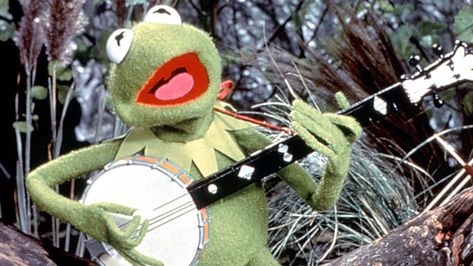 Frog People, Memes Kermit, Die Muppets, Banjo Lessons, Frank Oz, Fozzie Bear, Fraggle Rock, The Muppet Show, Rainbow Connection