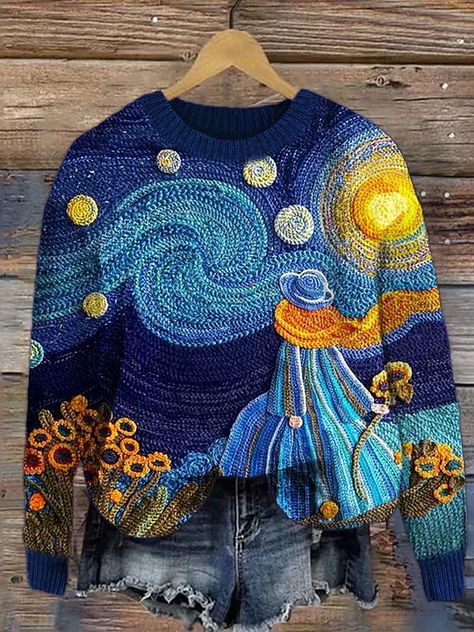 Starry night art