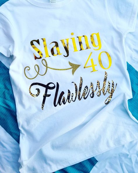 YeshorraDesignz Masters Graduation Pictures, Leopard Birthday, 30th Birthday Ideas For Women, 40th Bday Ideas, 40th Birthday Shirt, My 40th Birthday, 40th Birthday Ideas, Gorgeous Birthday, 40 Birthday