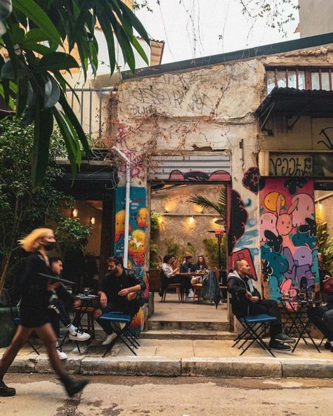 Protogenous Street: Inside Athens’ Hippest Hangout | Athens by Locals Pireas Greece Athens, Athens Photo Ideas, Greece Trip, Greece Athens, City Lifestyle, Summer 2025, Small Boutique, Local Art, Athens Greece