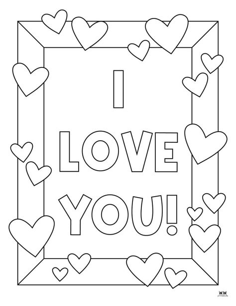 Free Printable Valentines Tags, Cute Pictures To Draw, Valentines Day Coloring Page, Birthday Presents For Mom, Valentine Coloring Pages, Heart Coloring Pages, Love Coloring Pages, Words Coloring Book, Valentines Day Coloring