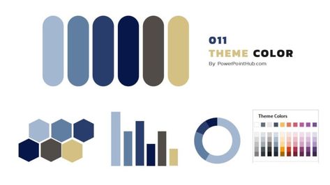 Color set 011 - Powerpoint Hub Powerpoint Colour Palette, Powerpoint Color Palette, Infographic Powerpoint, Quote Wallpaper, Theme Color, Google Sheets, Powerpoint Design, Colour Schemes, Color Set