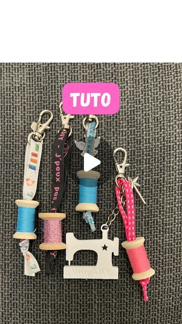 Viny DIY - Tutos et Patrons Couture Faciles ✂️ Virginie Berthon on Instagram: "⭐️ Tuto DIY ⭐️
Un joli porte-clés ou bijoux de sac facile à faire.
Juste pour vous ou pour offrir.
.
#coutureaddict #tutovinydiy #tutodiy #diy #porteclef #cousumain #coudre #passioncouture #jecoudsdoncjesuis #cadeau #vinydiy #jpeuxpasjaicouture #fil #bobine #tutoriel #instacouture #instasew #sewing" Easy Gifts, Sewing Crafts, Gift Ideas, Couture, Sewing, Gifts, On Instagram, Instagram