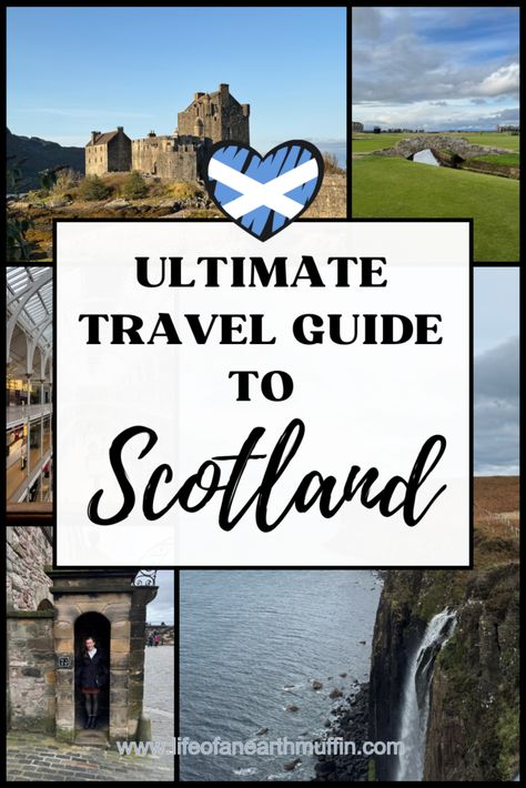 A Travel Guide to Scotland – What You MUST See! What To Do In Scotland, Scotland Must See, Scotland In September, Europe Travel Summer, Scotland Roadtrip, Things To Do In Scotland, Scotland Travel Guide, Edinburgh Airport, New Zealand Travel Guide