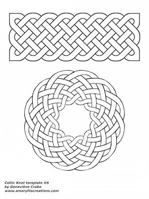 Celtic knot template 6 - coloring and shading worksheet | by Amaryllis Creations Shading Worksheet, Celtic Knot Stained Glass Patterns, Celtic Knot Quilt Pattern Free Printable, Celtic Knot Coloring Pages Free Printable, Celtic Knot Drawing Graph Paper, Round Celtic Knot Design, Celtic Runes, Celtic Tattoo Symbols, Celtic Coloring