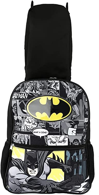 BATMAN 16 Hooded Backpack for boys Batman Kids, Batman Symbol, Superhero Batman, Dc Comic Books, Kids Fans, Fan Accessories, Kids' Bag, Boys Backpacks, Kids Boxing