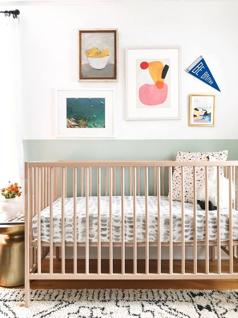 Our little baby's room! — The Pastiche Nursery Paint Colors Benjamin Moore, Best Nursery Paint Colors, Ikea Crib, Nursery Paint, Nursery Paint Colors, End Tables With Drawers, Nursery Room Design, Best Paint, Space Nursery