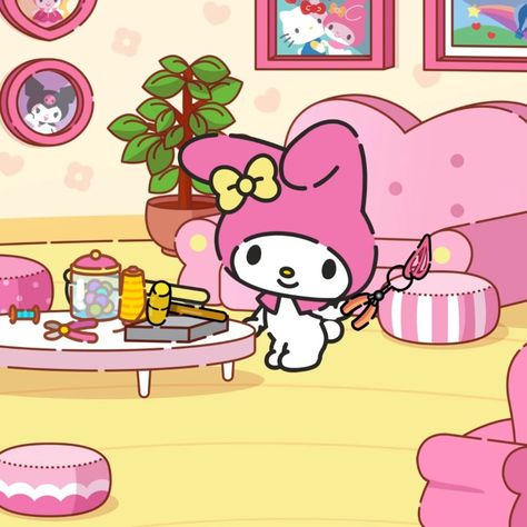 Cute Thoughts, Hello Kitty Birthday Theme, March Themes, Hello Kitty Birthday, Friends Wallpaper, Cute Cartoon Characters, Laptop Wallpaper, Hello Kitty Wallpaper, Sanrio Characters