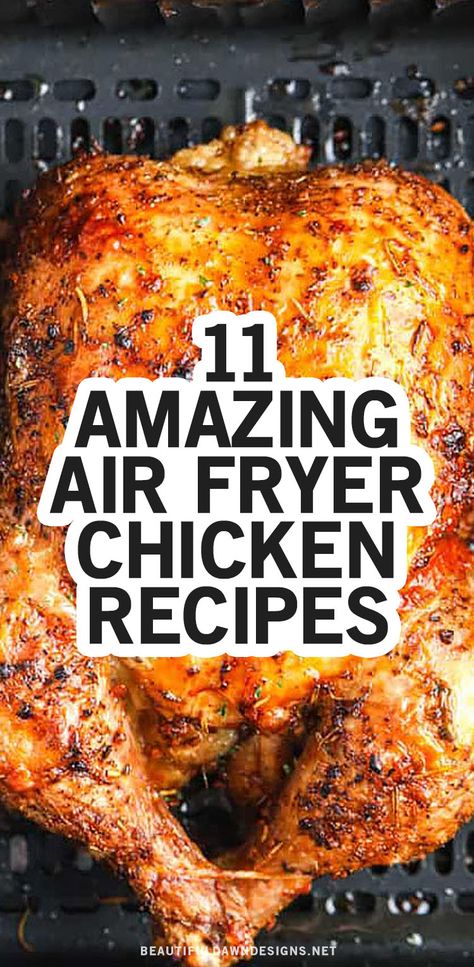 Chicken And Rice Air Fryer Recipes, Chicken And Rice In Air Fryer, Chicken Pieces In Air Fryer, Lemon Chicken Recipe Air Fryer, Air Fryer Chicken Pieces, Easy Air Fryer Chicken Recipes, Air Fryer Chicken And Rice, Chicken And Veggies Air Fryer, Air Fryer Mediterranean Recipes