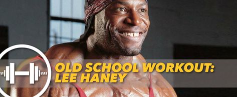 OLD SCHOOL WORKOUT: LEE HANEY Bruce Lee Workout Exercises, Old School Bodybuilding, Lee Haney Workout, Old School Bodybuilding Aesthetic, Old School Bodybuilding Workouts, Lee Haney Bodybuilding, The Rock Workout, Lee Haney, Strength Workout