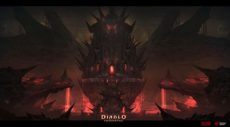 ArtStation - Diablo immortal 2020 Diablo Immortal, Environment Illustration, The Devils, The Cathedral, Environment Concept Art, Character Concept, The Team, Concept Art, Art Design