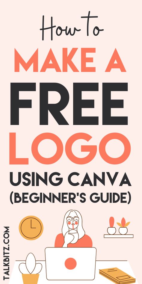 Logo In Canva, How To Make A Logo Design, Making A Logo, How To Design A Logo Free, Make A Logo, Creating A Logo For Your Business, Creating A Business Logo, How To Make A Logo For Your Business, Free Canva Fonts For Logo